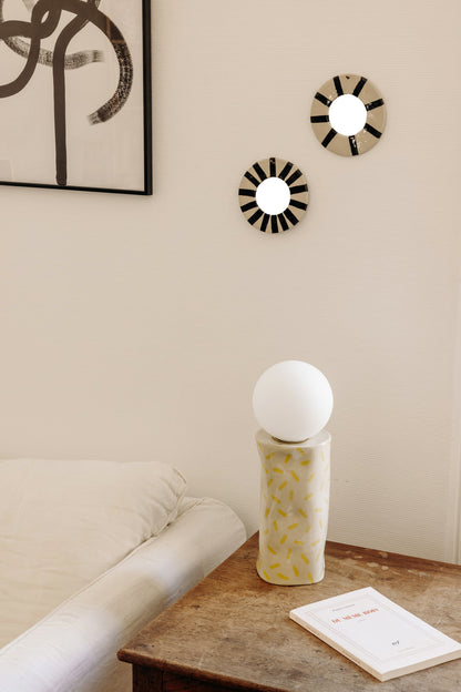 Lampe CIRCUS yellow  (pièce unique)