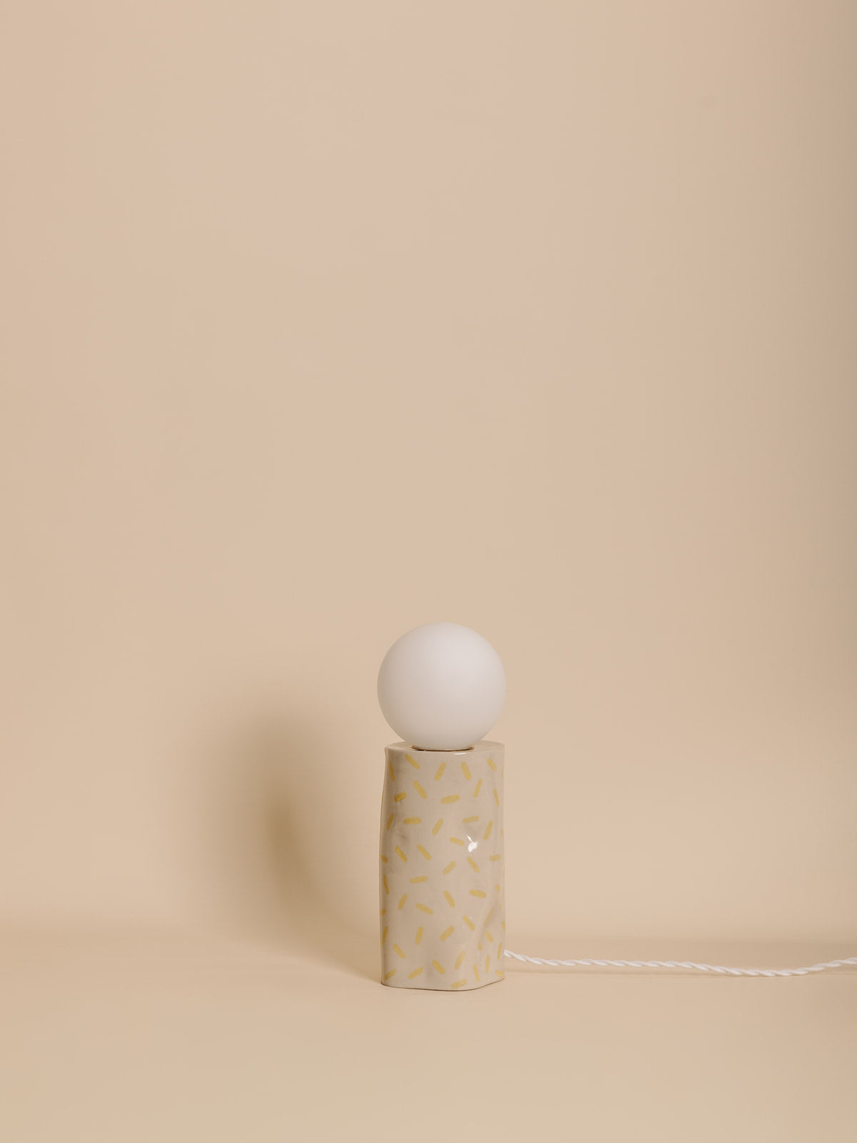 Lampe CIRCUS yellow  (pièce unique)