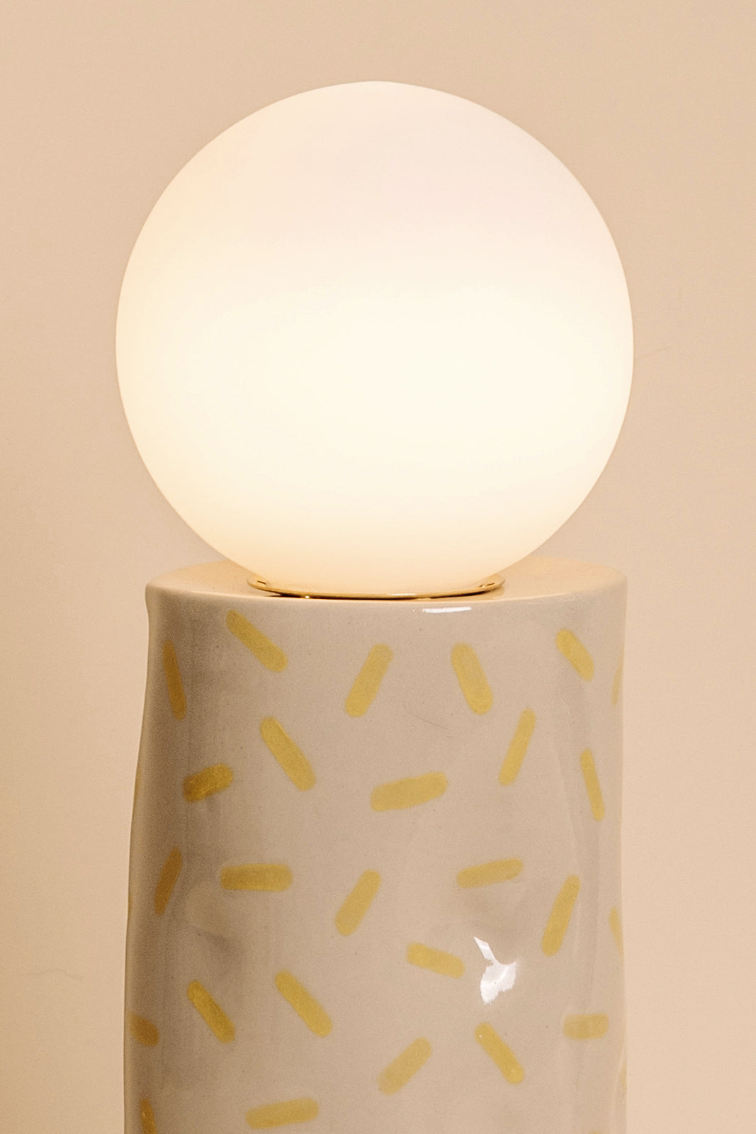 Lampe CIRCUS yellow  (pièce unique)