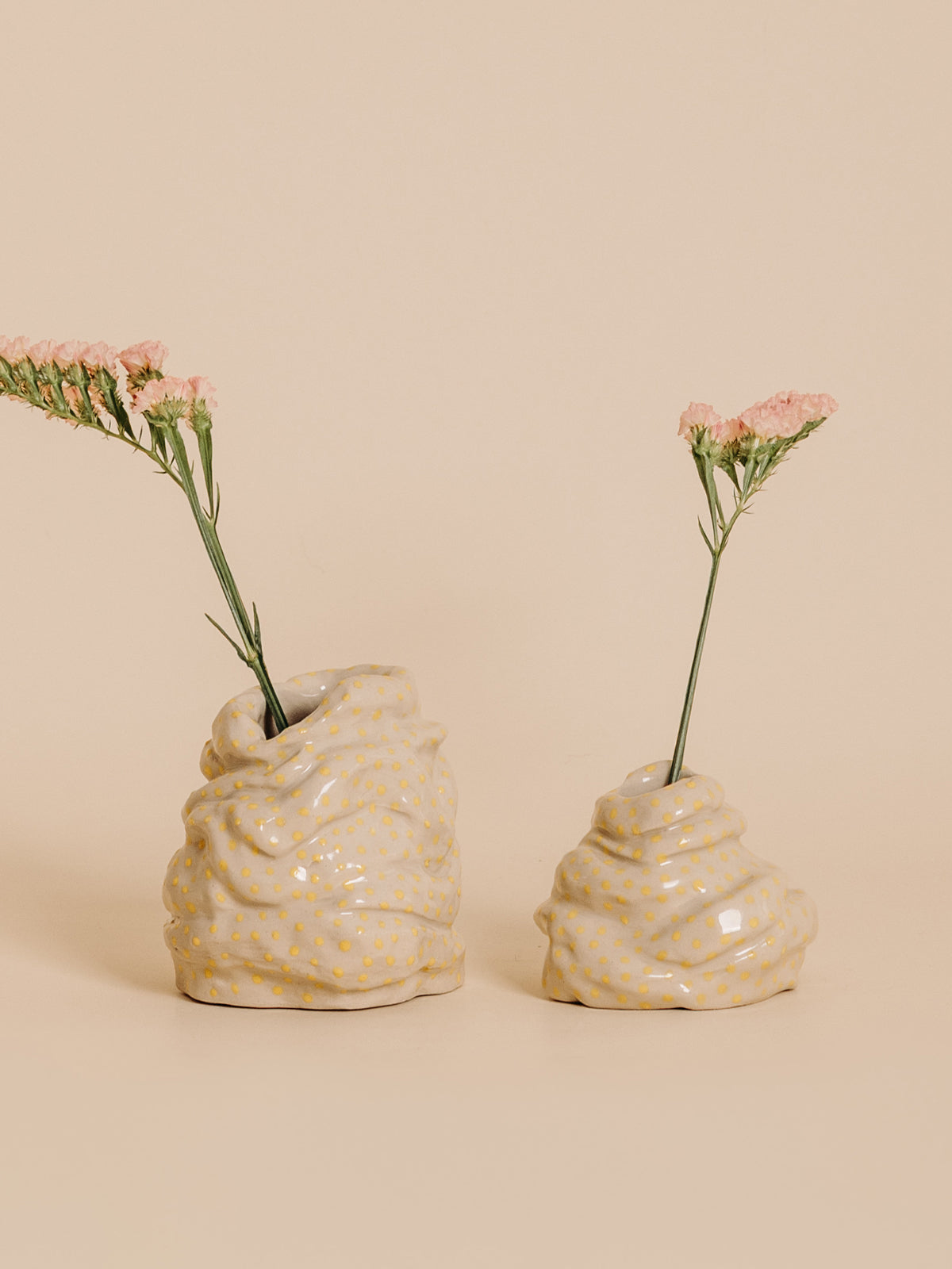 Vase CIRCUS Confettis S YELLOW (pièce unique)